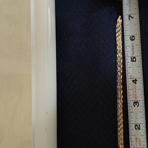 GORGEOUS BRAIDED 14KT GOLD BRACELET MADE IN ITALY